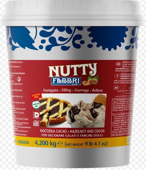 Variegato Nutty Nocciola Cacao